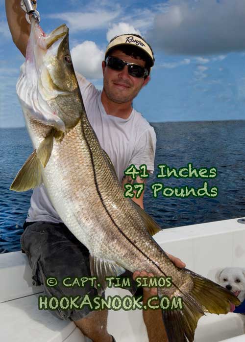 large snook fishing guide ft. pierce